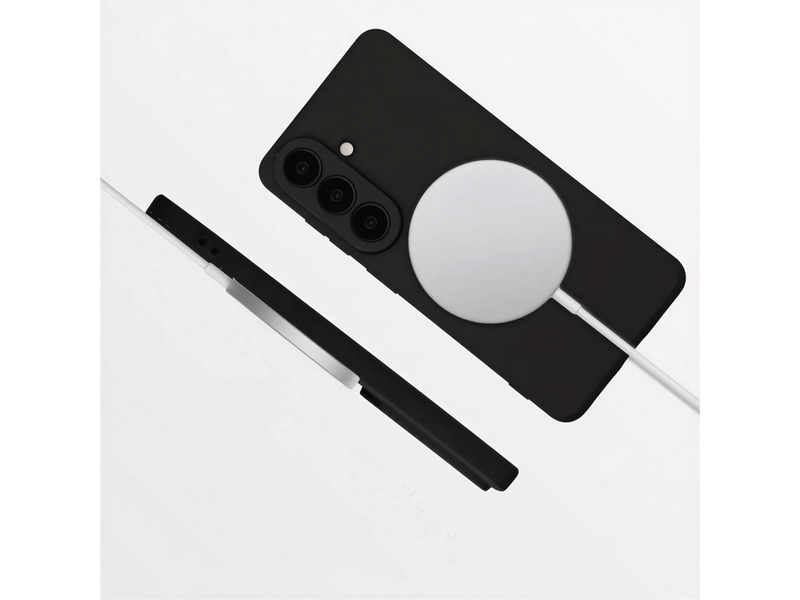 Cellect Samsung Galaxy S26 TPU+PC mágneses szilikon tok, fekete