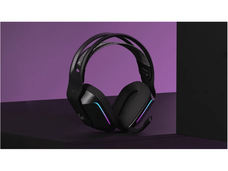 Logitech G733 Lightspeed RGB headset, Fekete