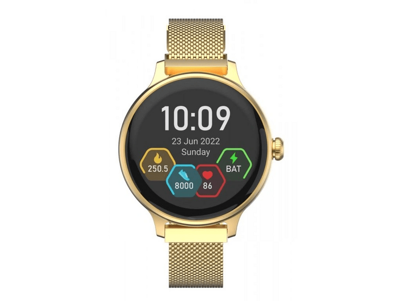 Carneo Hero mini HR+ pametni sat - zlatni