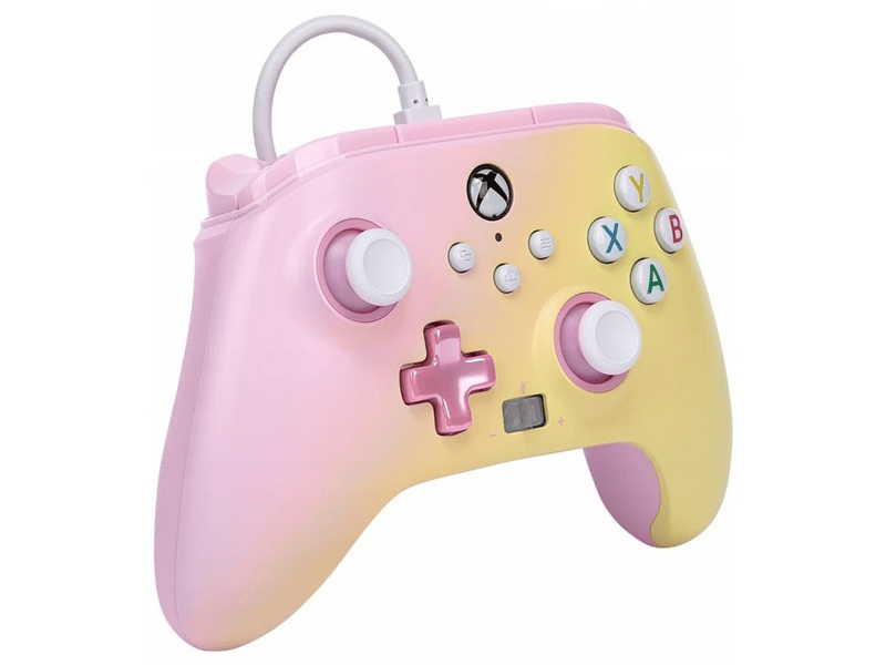 PowerA Xbox Series X|S Enhanced kontroller, Pink Lemonade (XBGP0003-01)
