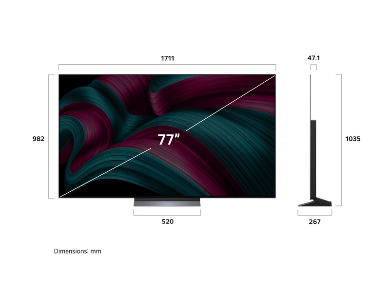 LG OLED77C51LA 77