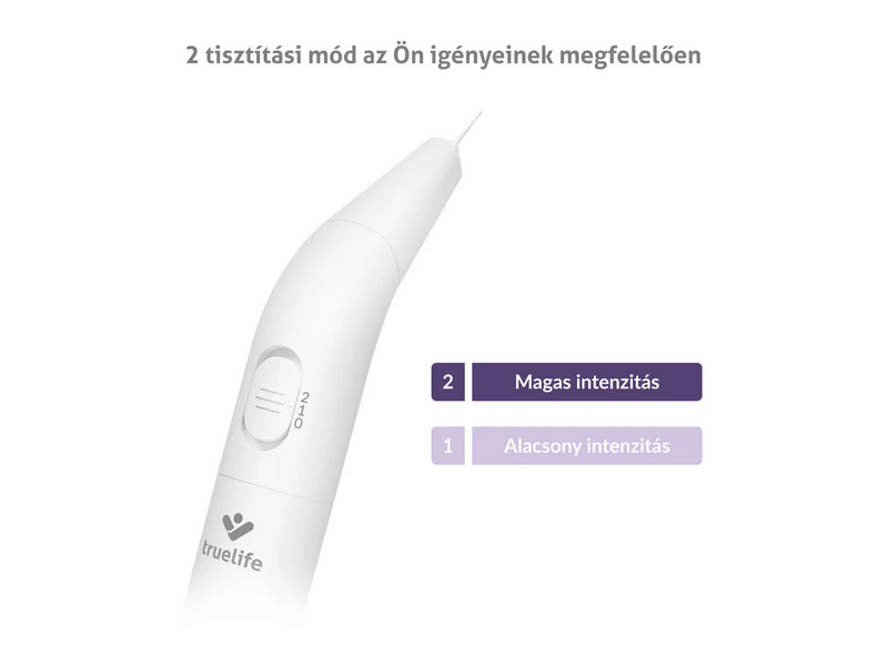 TrueLife InterdentBrush I3 elektromos fogközkefe, fehér