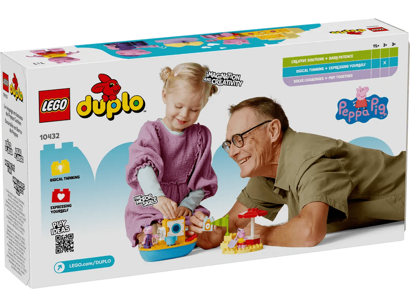 LEGO® DUPLO® Peppa Pig i putovanje brodom (10432)