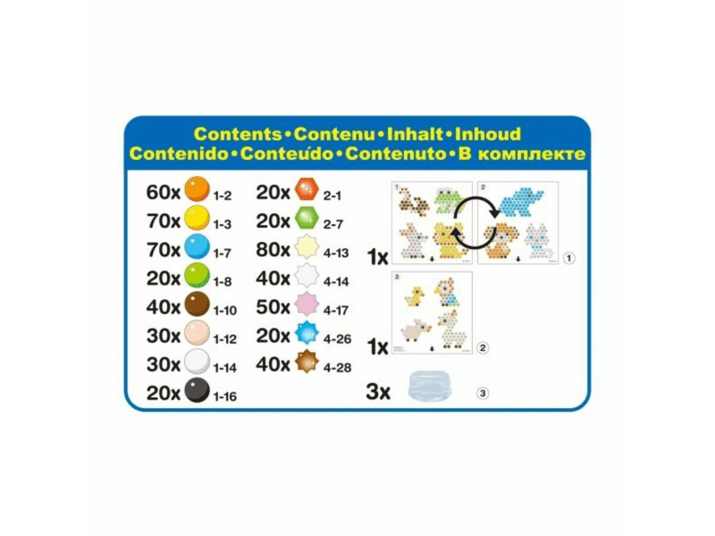 AquaBeads állat pajtik szett (20FLR31915)