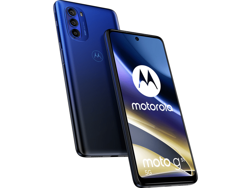 Motorola Moto G51 64/4GB Okostelefon, Kék