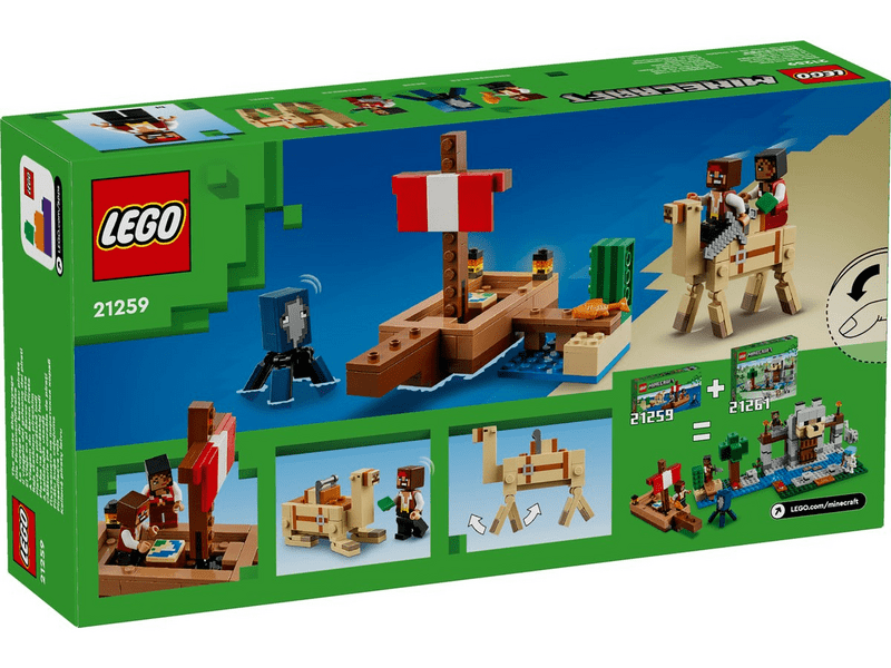 LEGO® Minecraft® Avantura s gusarskim brodom (21259)