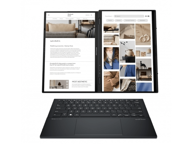 Asus ZenBook Pro Duo UX8406MA-QL099W Intel® Core™ Ultra 9 185H 32GB/2TB Notebook + Windows 11