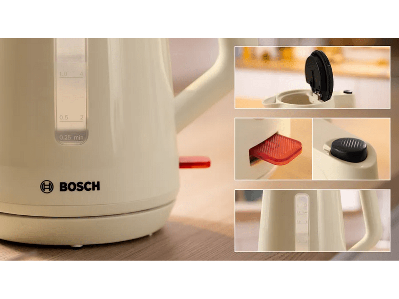 Bosch MyMoment 1.7L vízforraló, bézs