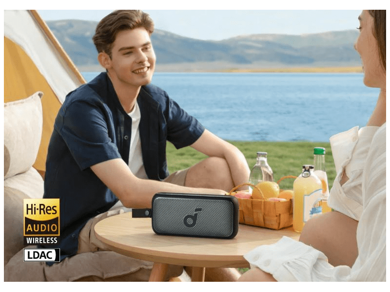 Anker Soundcore Motion 300 Hordozható Bluetooth hangszóró, Fekete (A3135011)