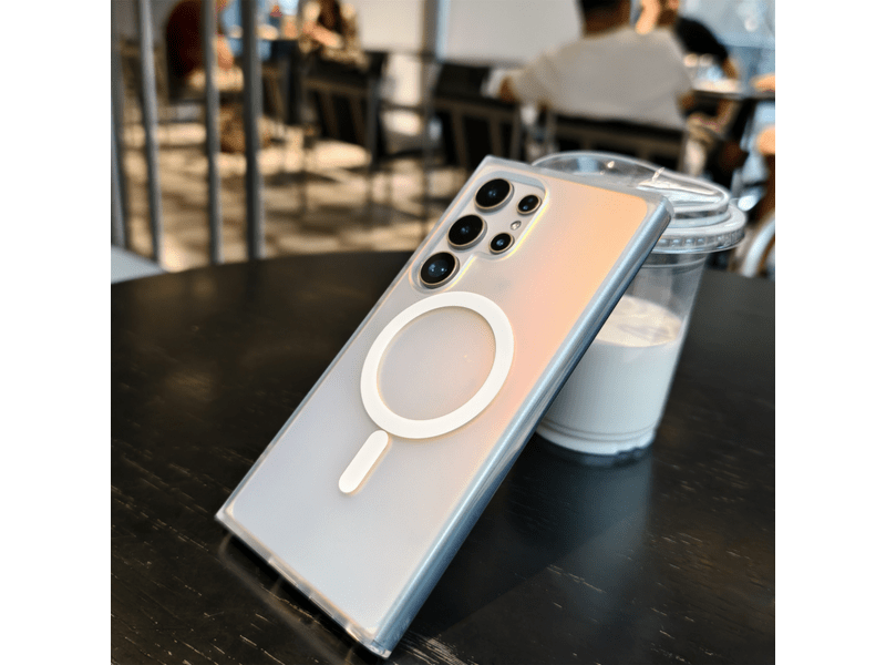 Cellect Samsung Galaxy S26 Ultra mágneses színjátszós tok, átlátszó