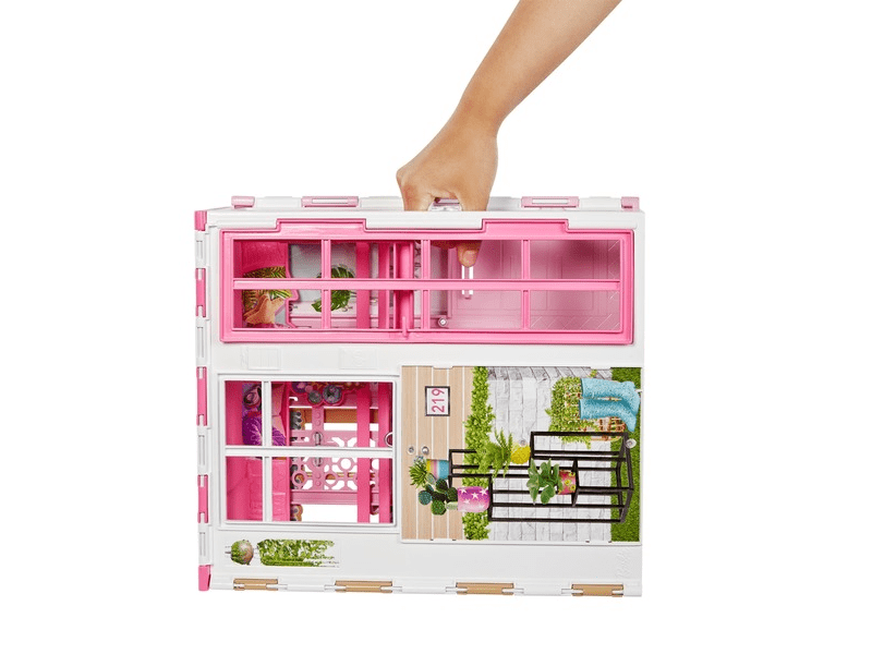 Barbie: Hordozható apartman ház (HCD47)