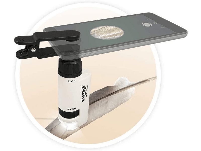 Buki MR200 Zsebmikroszkóp LED fénnyel