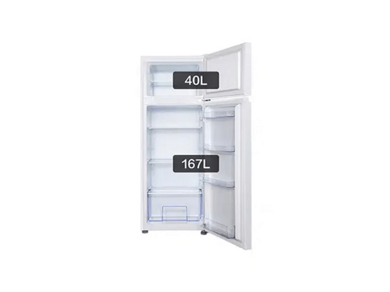 TCL RF207TWE0 Felülfagyasztós kombinált hűtőszekrény
