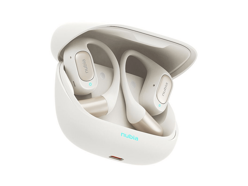 ZTE Nubia LiveFlip TWS Vezeték nélküli fülhallgató, fehér