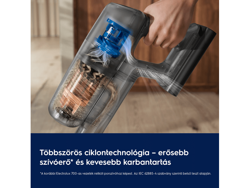 Electrolux EP72AB21UG 700 vezeték nélküli álló porszívó