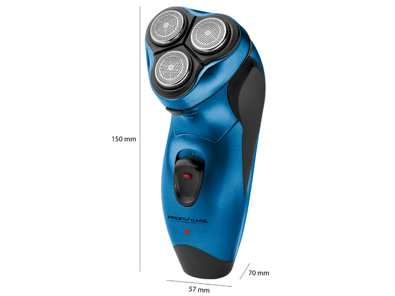 ProfiCare PC-HR3053 Elektromos borotva, kék
