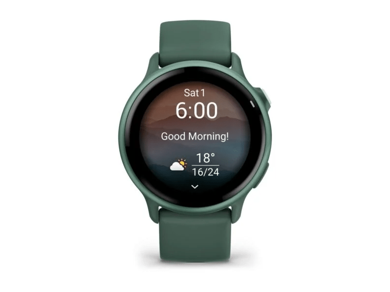 Garmin Vívoactive 6 Okosóra, mohazöld (010-02985-02)