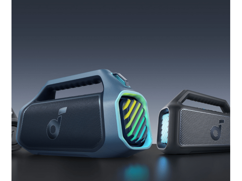 Anker Soundcore Boom 2 Plus Bluetooth hangszóró, kék (A3134031)