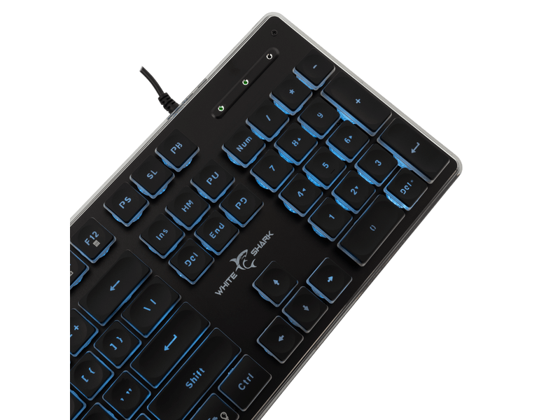 White Shark Tachi Gaming billentyűzet, US kiosztás (GK-003141B-US)