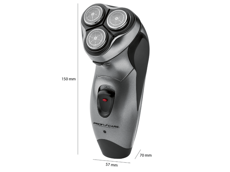 ProfiCare PC-HR3053 Elektromos borotva, antracit