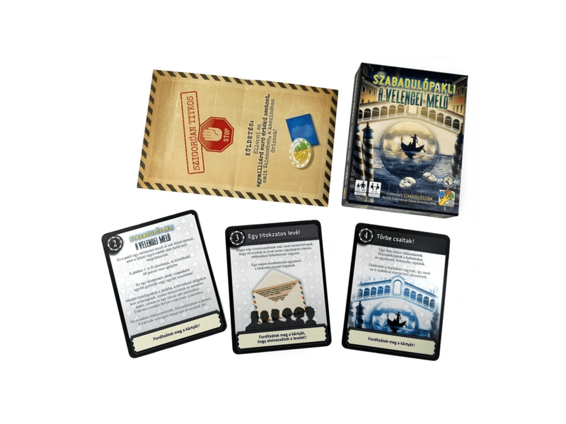 Szabadulópakli: A velencei meló társasjáték (34114)