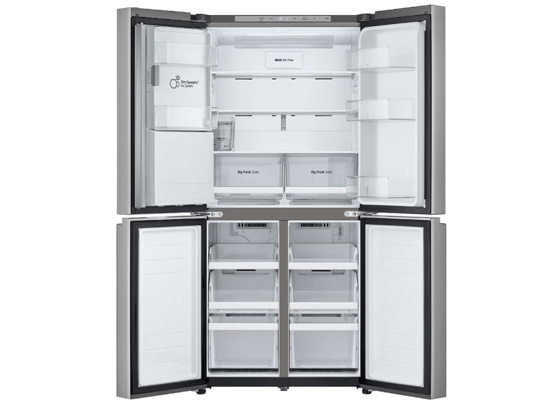 LG GML861PYPE Négyajtós hűtőszekrény