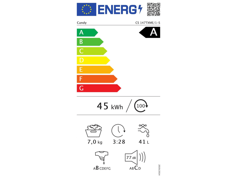 mosógép.A.7kg.1400rpm.inverter