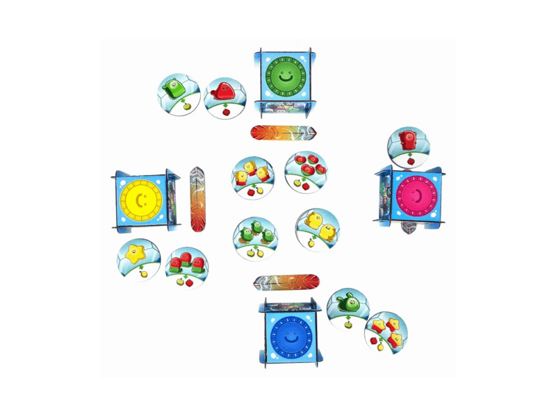 Gumicukik földje társasjáték (BLU 34851)