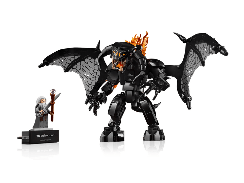 LEGO® Ikone Kutak za knjige: Gospodar prstenova: Balrog™ (10367)