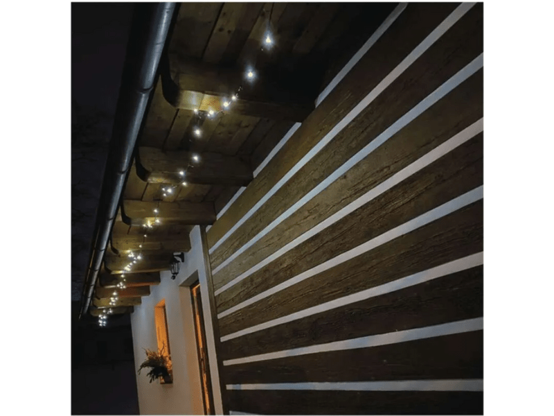 EMOS ZY0801T LED karácsonyi fényfüzér, 4 m, hideg fehér