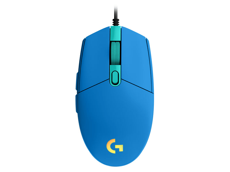 Logitech G102 Lightsync miš, plavi (910-005801)