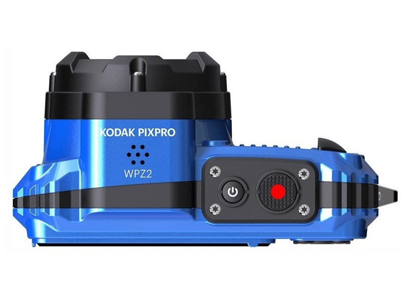 Kodak Pixpro WPZ2 vízálló, porálló, ütésálló digitális fényképezőgép, kék (KO-WPZ2-BL)