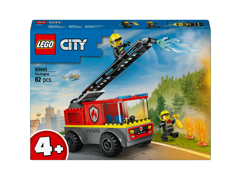 LEGO® City Létrás tűzoltóautó (60463)