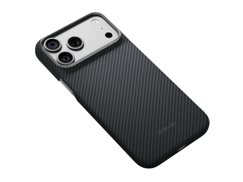 Pitaka Classic Edge iPhone 18 Pro Max tok, fekete-szürke (KI1801PM)