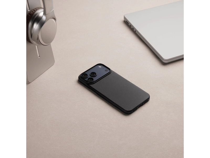 Pitaka Classic Edge iPhone 18 Pro tok, fekete-szürke (KI1801P)