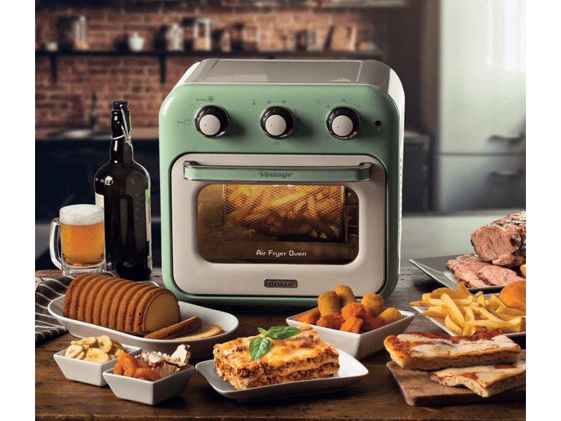 Ariete 4632.GR Airfyer-mini sütő, zöld