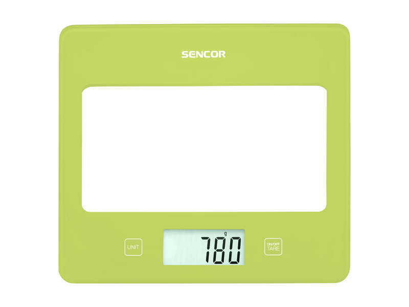 Sencor SKS 5031GR Kuhinjska vaga, zelena