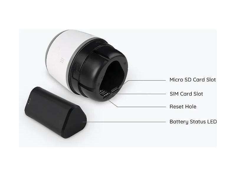 Reolink Go Plus 4MP Akkus Kamera (GOP4MP)