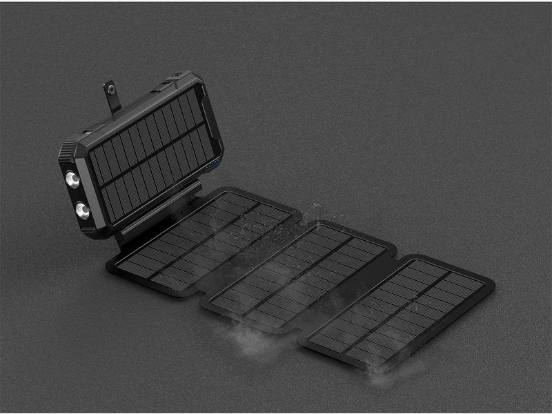 Cellect Solar Powerbank, 20000mAh (CEL-PBANK-SP6-BK)