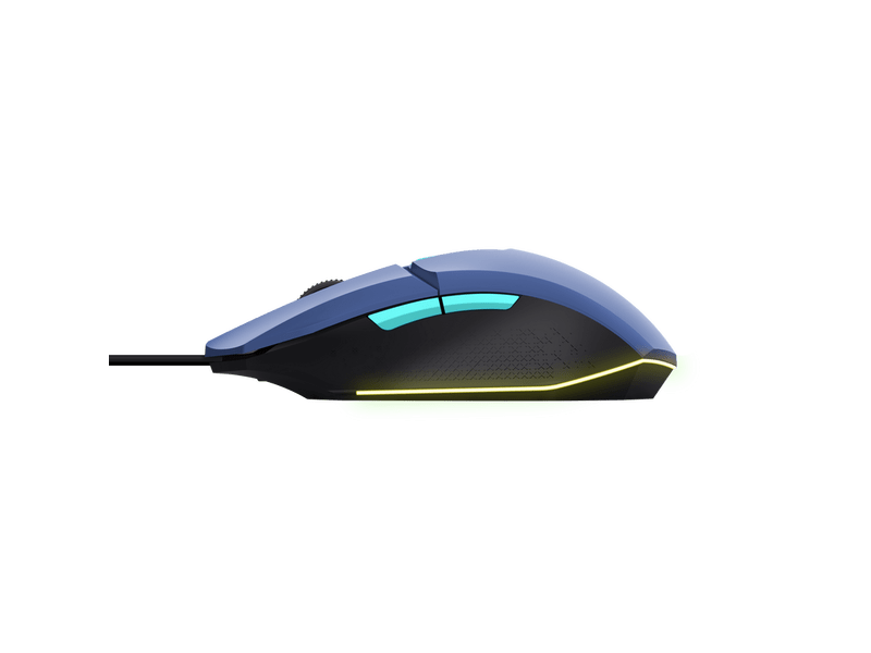 Trust GXT109 Felox vezetékes gaming egér 25067, kék