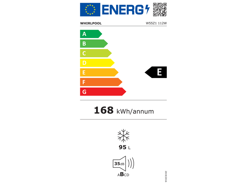 Whirlpool W55Z1 112W Fagyasztószekrény