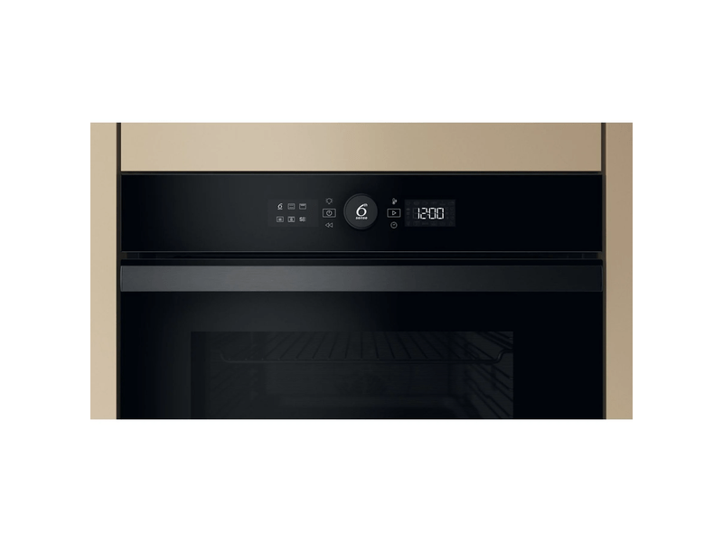 Whirlpool WOI4S8CM1SBA Beépíthető sütő + Whirlpool WMD44MB Beépíthető mikrohullámú sütő, fekete