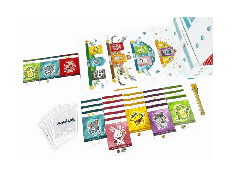 Matricák társasjáték (TME10001)