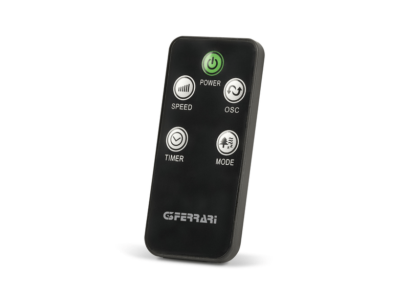 TOTAL BLACK REMOTE állóventilátor,fekete