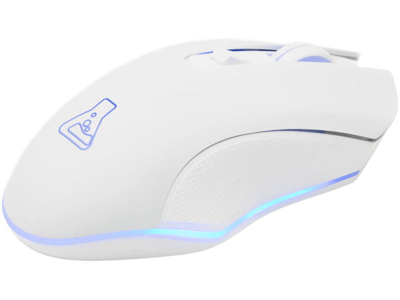 The G-Lab KULT-HELIUM-WL-W Vezeték nélküli Gamer egér,fehér