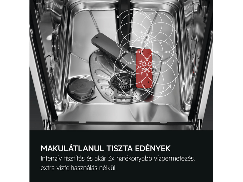 AEG FSE74557P Beépíthető keskeny mosogatógép