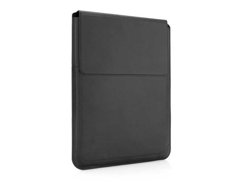 Cellect bőrhatású multifunkciós laptoptartó, fekete (CEL-LAPT-HOLDERLE-BK)