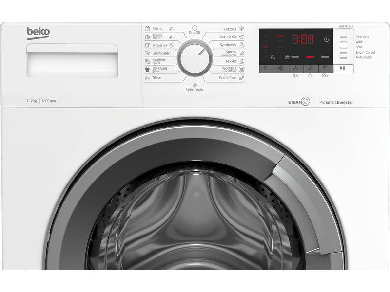 Beko WUE7612BS Elöltöltős Mosógép