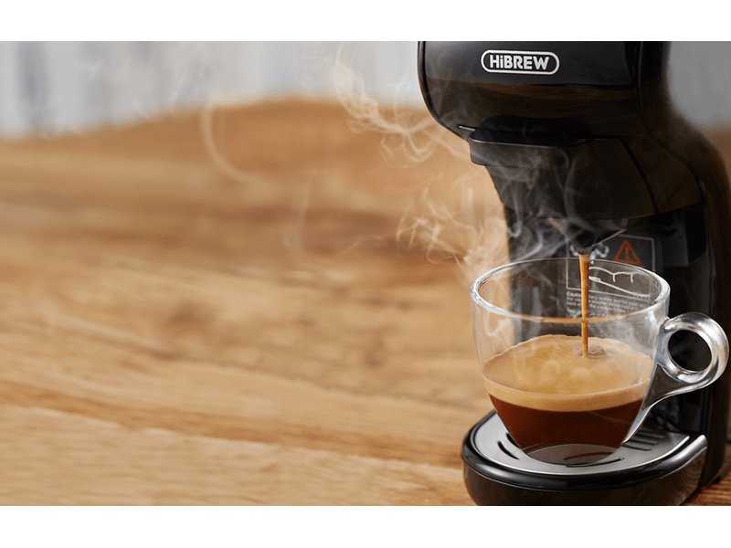 HiBREW H1A 4 az 1-ben kapszulás kávéfőző, fehér