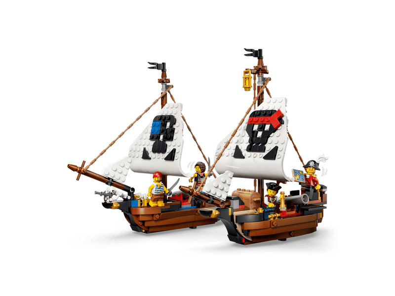 LEGO® Creator 3 az 1-ben Ikonikus kalózhajó (31387)